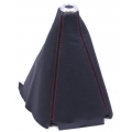 Blackworks Leather Shift Boot (black with Red Stitch) BWAC-SB01
