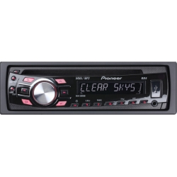 Pioneer DEH-3300UB CD Receiver with iPod Direct Control and USB Input