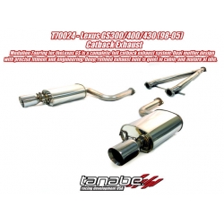 Tanabe Medalion Touring Lexus GS430 Exhaust (98-05) T70024 Tanabe Medalion Touring Lexus GS430 Exhaust (98-05) T70024