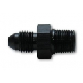 Vibrant -3AN to 1/8" NPT Straight Adapter Fitting - Aluminum 10291
